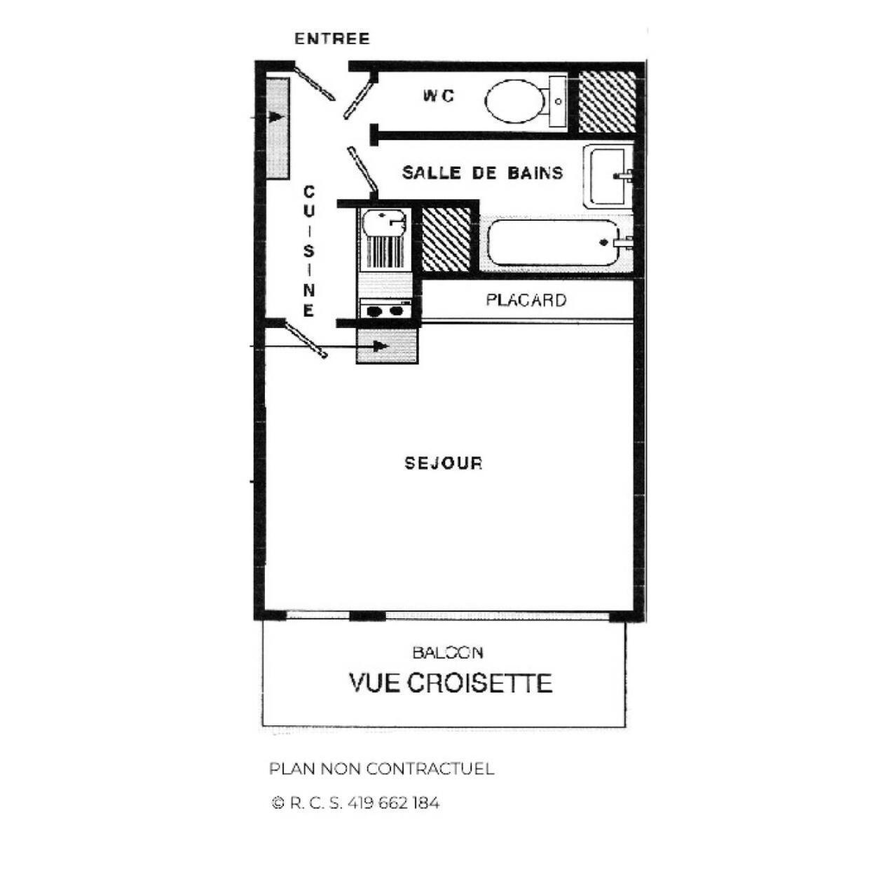 Residence Lac Du Lou - Studio 4 Personnes Sur La Croisette Avec Vue Sur Les Pistes Mae-5074 Saint-Martin-de-Belleville Exterior photo